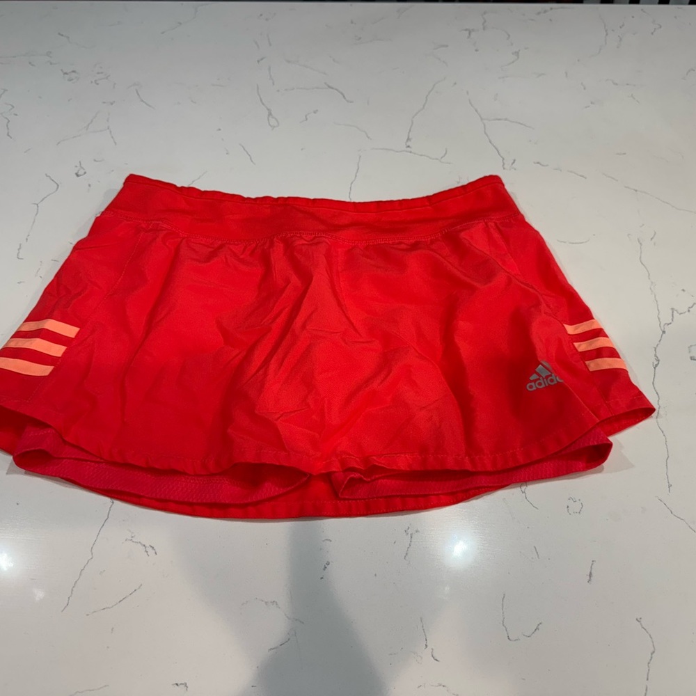 Adidas Women's Bright Red Athletic Shorts